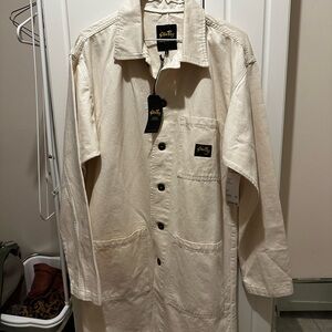 Stan Ray Natural Cream Lightweight Work Shirt Jacket